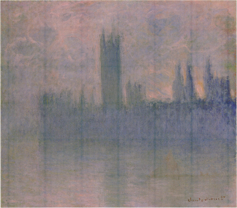 Le Parlement, symphonie en rose – Claude Monet