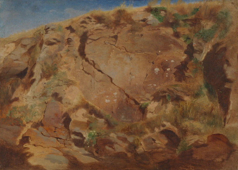 Paroi d'une falaise - Arnold Böcklin
