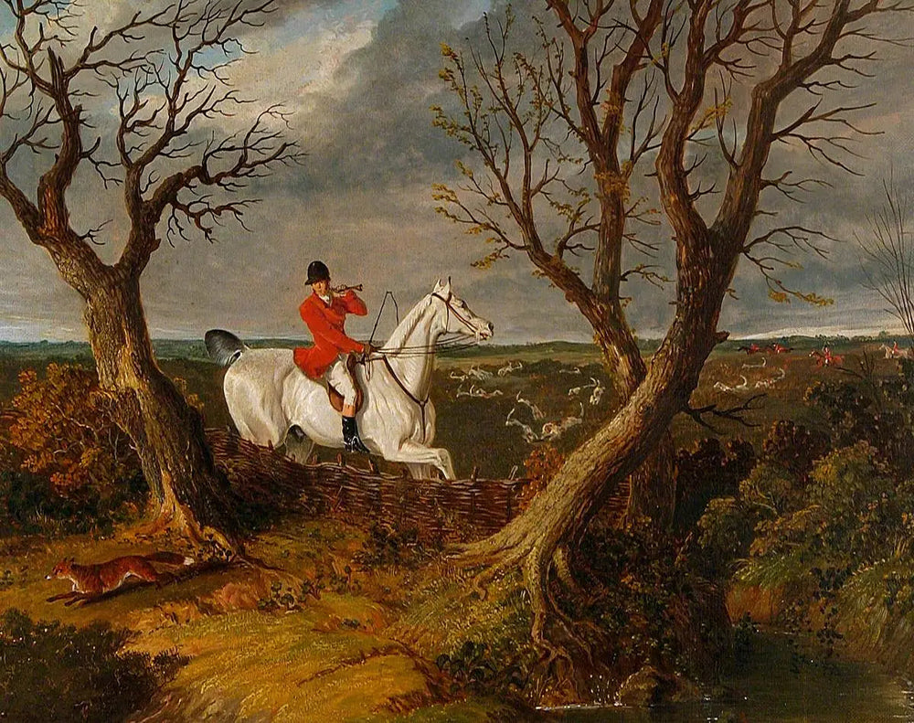 Parti - John Frederick Herring, Sr. image 1 reproduction de peinture à l’huile