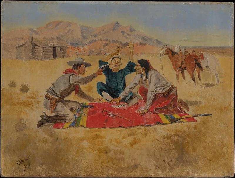 Pas une chance pour un Chinois - Charles Marion Russell