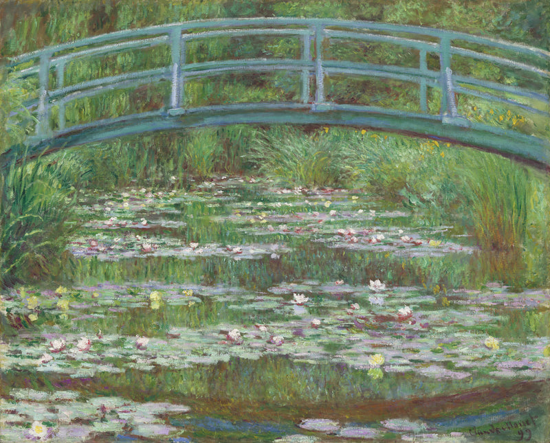 La Passerelle japonaise, NGA W1517 – Claude Monet