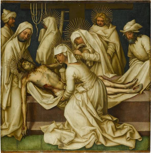 Passion grise : la mise au tombeau du Christ - Hans Holbein the Elder