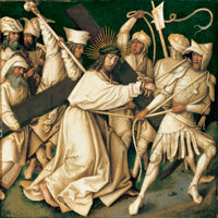Passion grise: Le Christ portant la croix - Hans Holbein the Elder - Alpha Reproduction