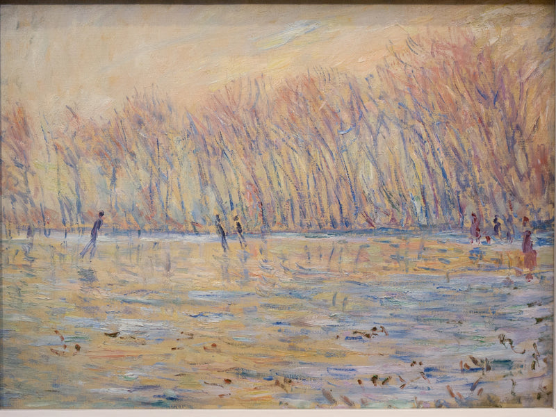 Les Patineurs à Giverny, Barberini W1619 – Claude Monet