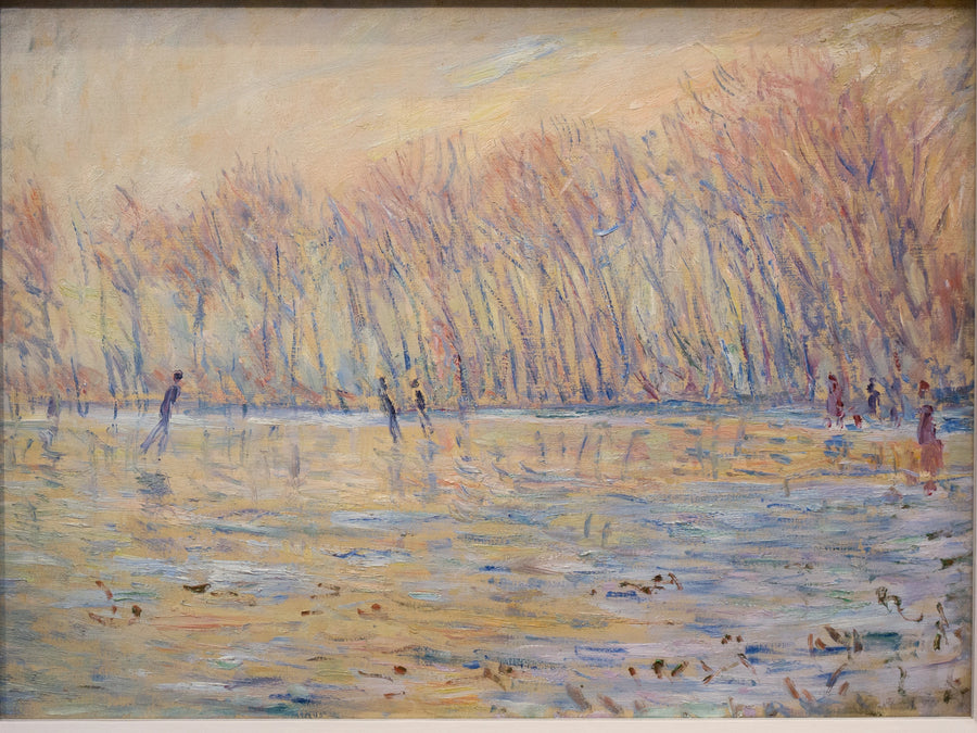Les Patineurs à Giverny, Barberini W1619 – Claude Monet