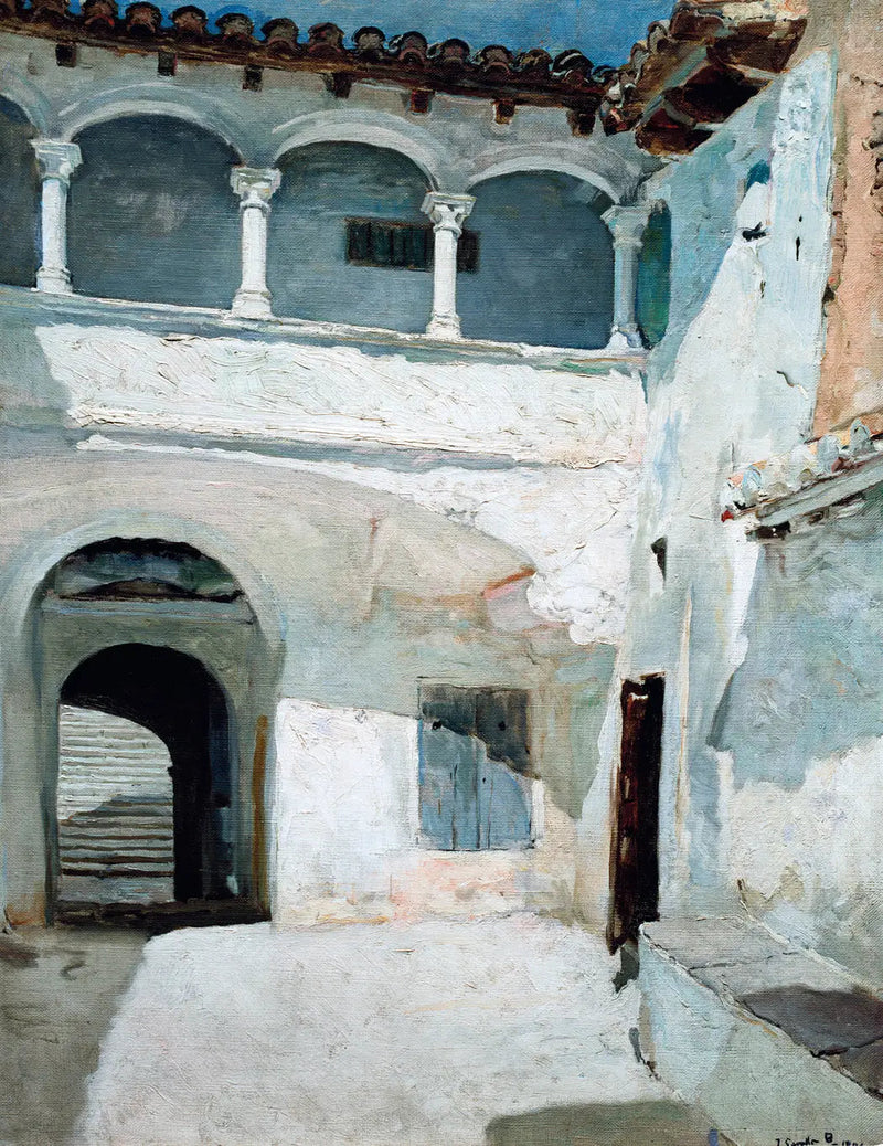 Patio de San Juan de Porta Coeli, Valence - Joaquín Sorolla