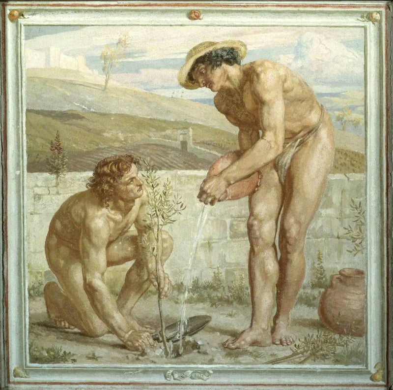 Paul et Apollos - Edward Poynter
