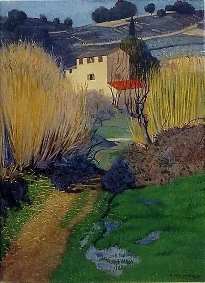 Paysage à Cagnes - Félix Vallotton