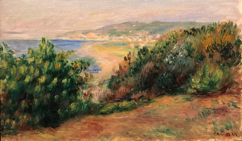 Paysage à Cagnes - Pierre-Auguste Renoir