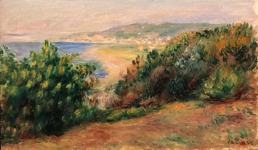Paysage à Cagnes - Pierre-Auguste Renoir