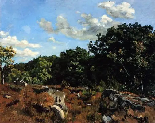 Paysage à Chailly - Frédéric Bazille