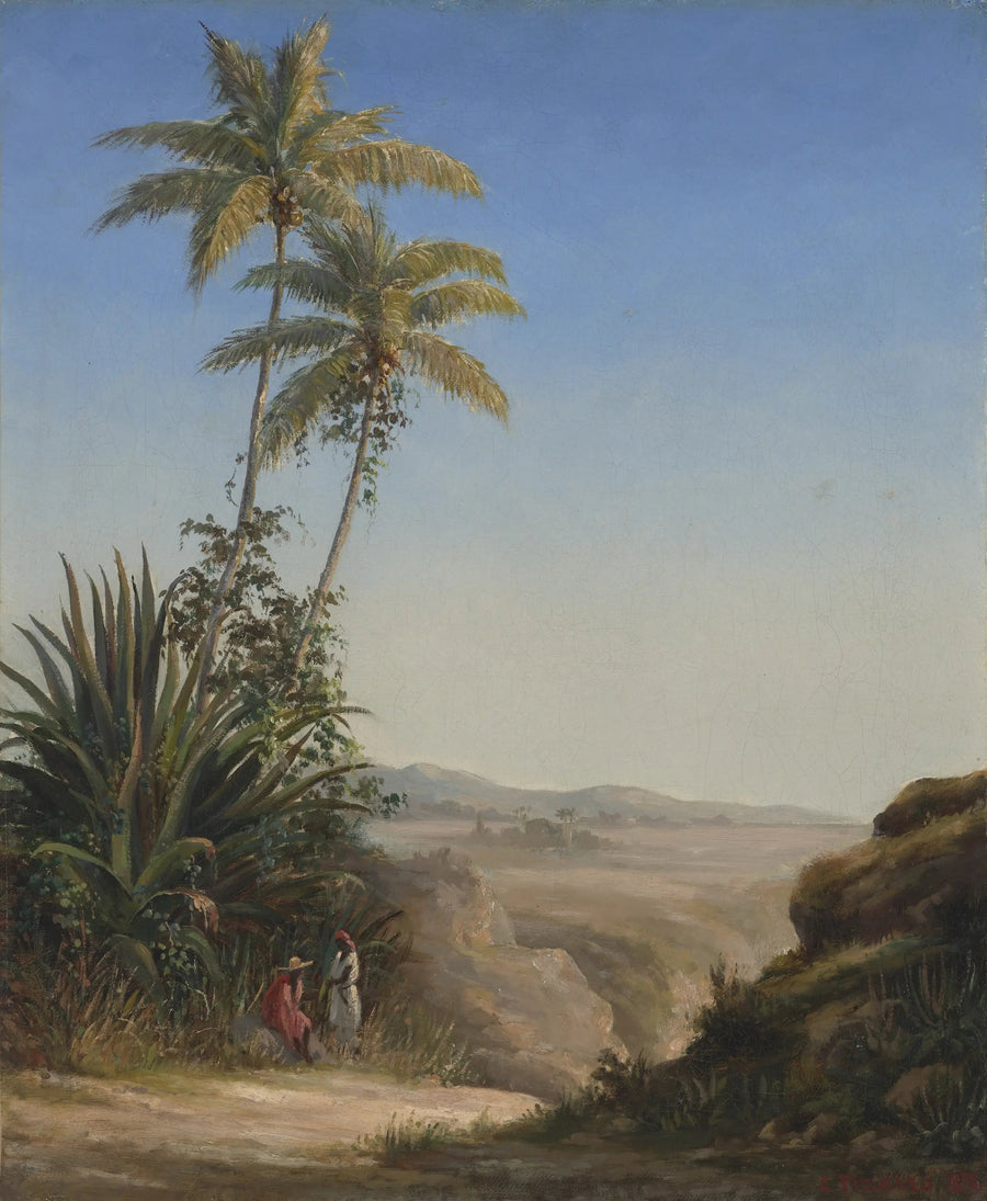 Paysage à Saint Thomas - Camille Pissarro