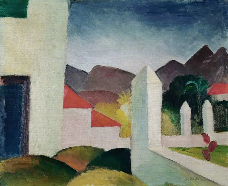 Paysage africain - August Macke