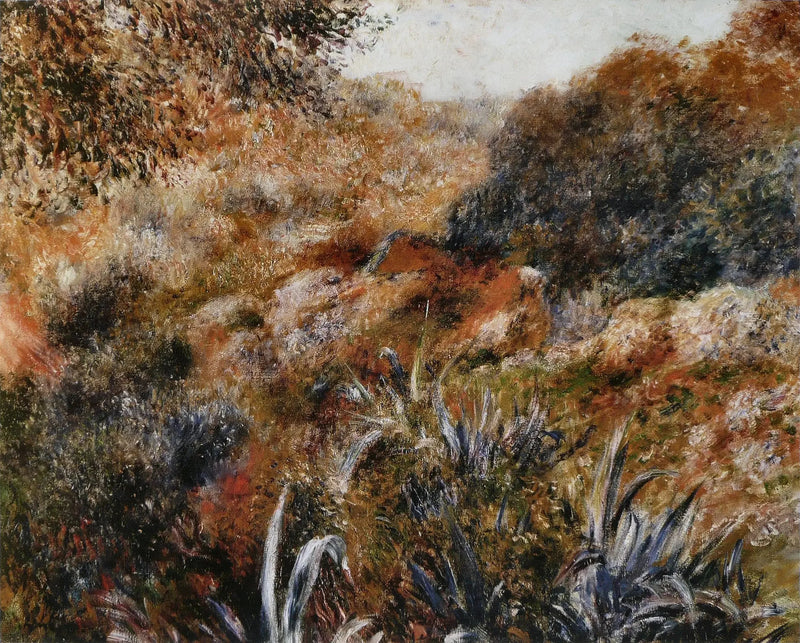 Paysage algérien, le ravin de la femme sauvage - Pierre-Auguste Renoir