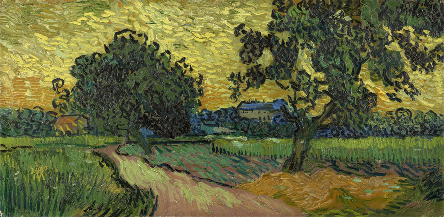 Paysage au crépuscule – Vincent van Gogh