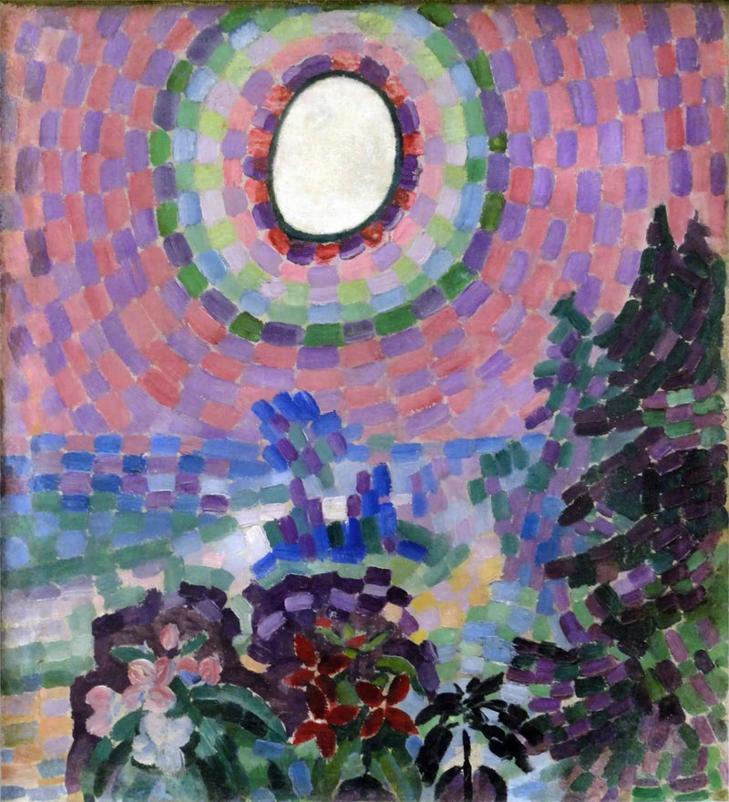 Paysage au disque - Robert Delaunay