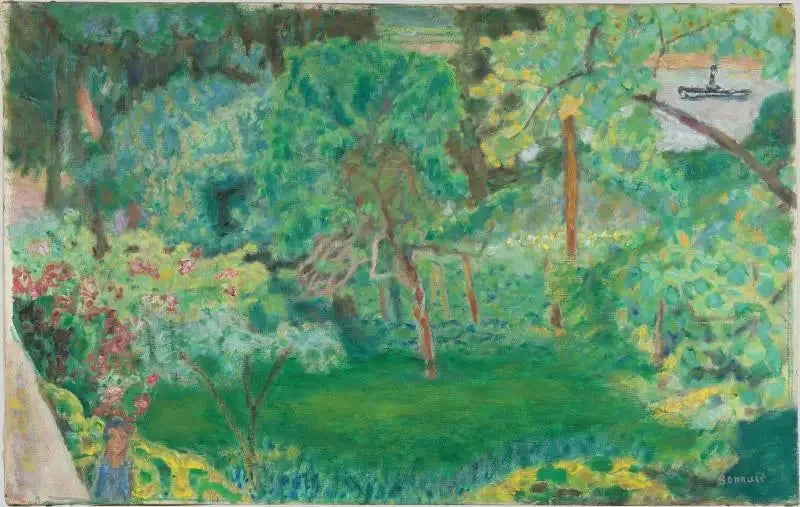 Paysage au remorqueur - Pierre Bonnard