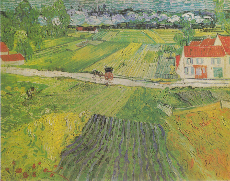 Paysage d’Auvers après la pluie – Vincent van Gogh