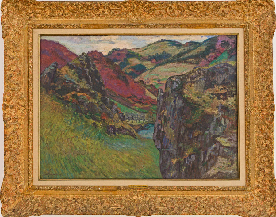 Paysage aux environs de Saint-Julien-des-Chazes - Armand Guillaumin