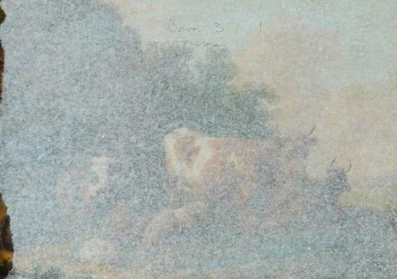 Paysage avec bovins et ovins - Adriaen van de Velde