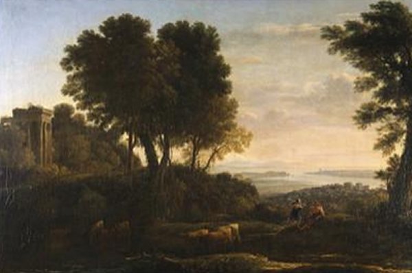 Paysage avec Mercure et Battus - Claude Lorrain