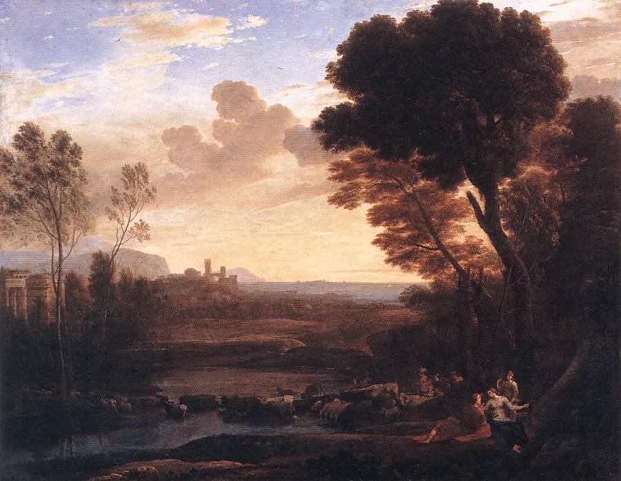 Paysage avec Pâris et Œnone - Claude Lorrain