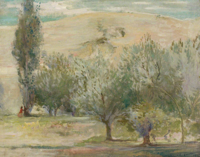 Paysage avec personnages - Charles Conder