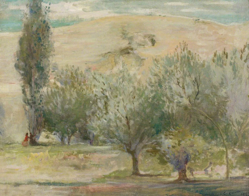 Paysage avec personnages - Charles Conder