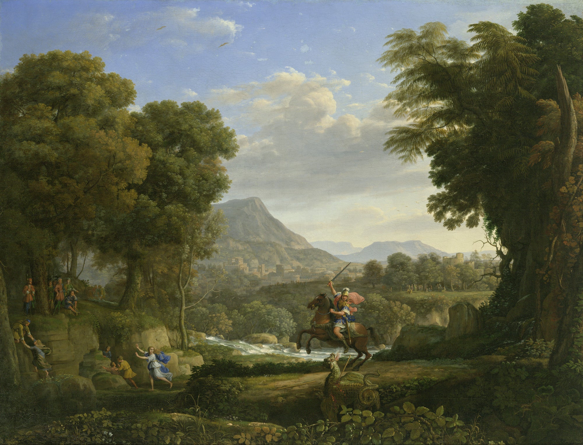 Paysage avec Saint Georges et le Dragon - Claude Lorrain