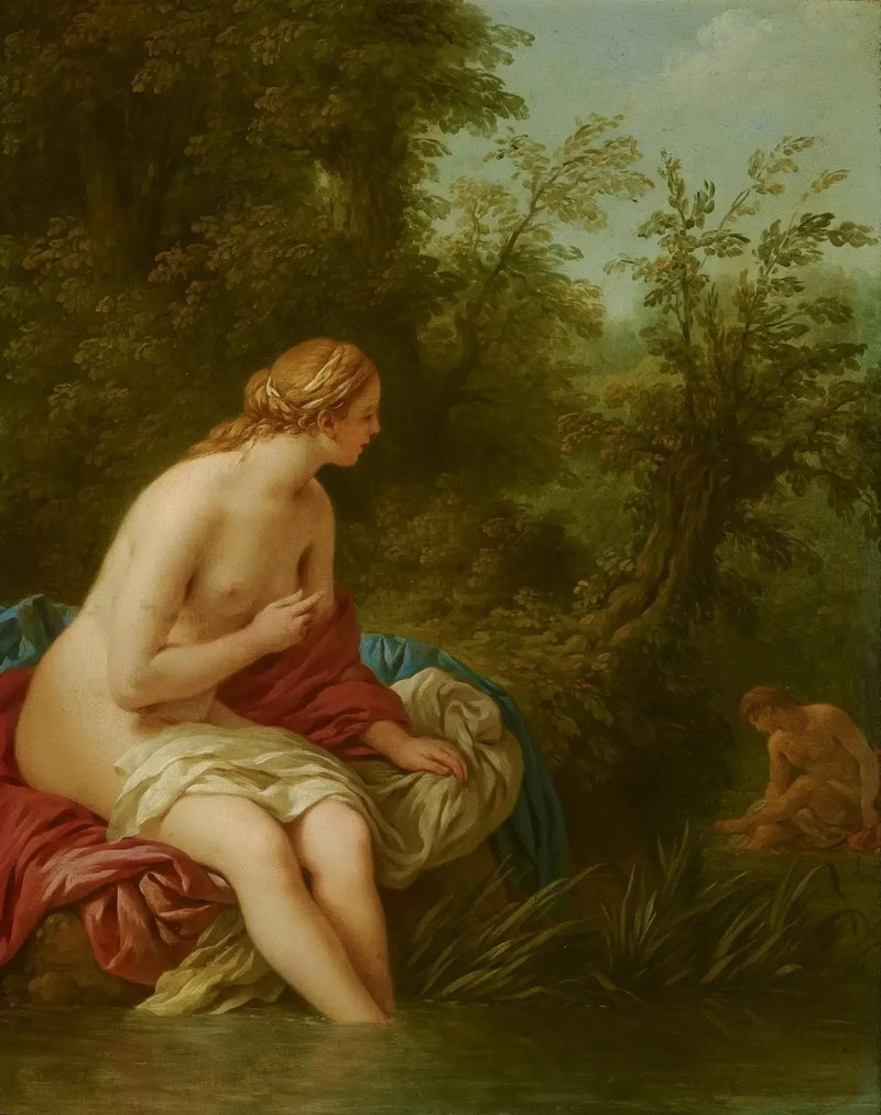 Paysage avec Salmacis et Hermaphrodite - Louis Jean François Lagrenée