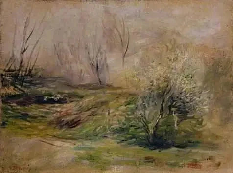 Paysage aux bateaux – Pierre-Auguste Renoir