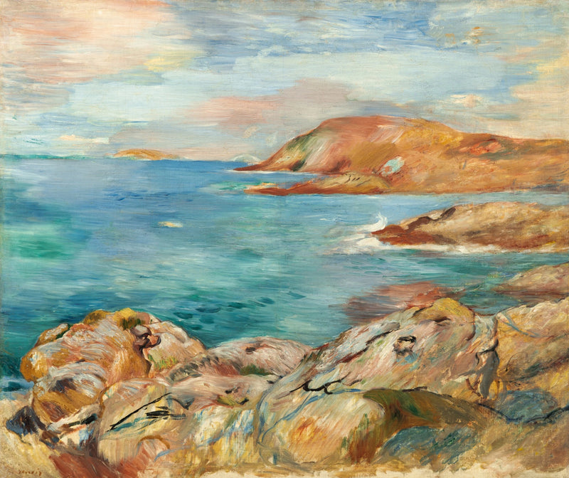 Paysage de bord de mer, vers 1884 – Pierre-Auguste Renoir