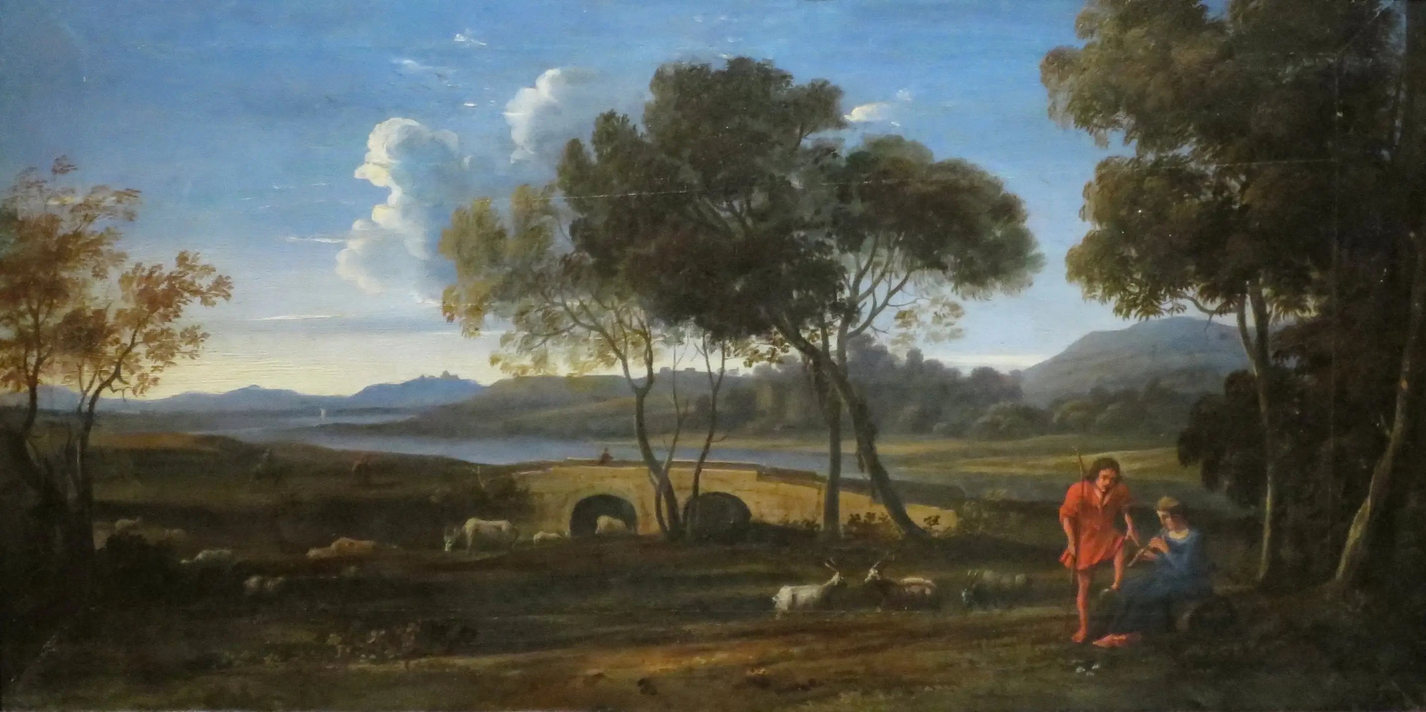 Paysage classique - Claude Lorrain - Alpha Reproduction