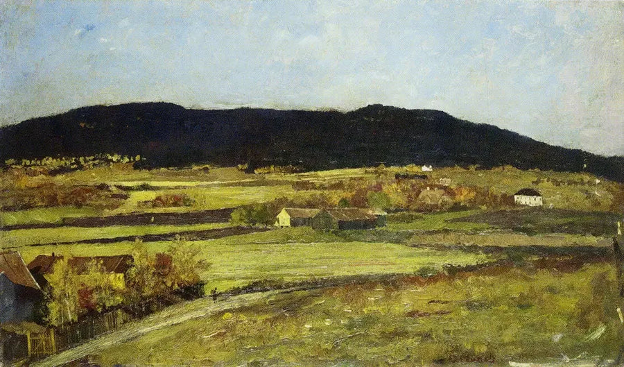 Paysage d'Asker - Edvard Munch