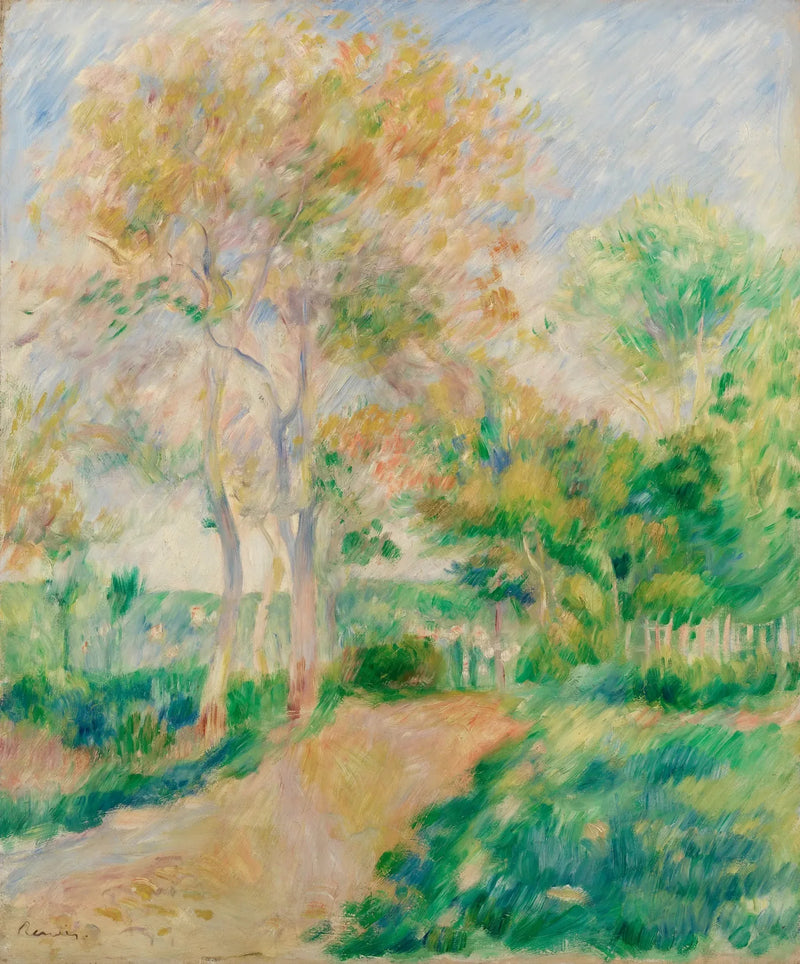 Paysage d'automne - Pierre-Auguste Renoir