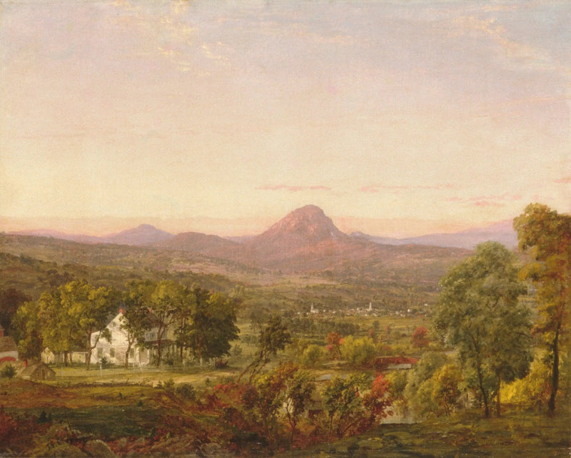 Paysage d'automne, Sugar Loaf Mountain, comté d'Orange, New York - Jasper Francis Cropsey