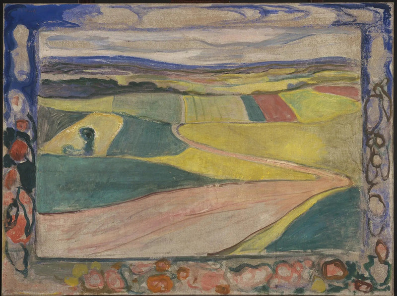 Paysage d'été - Edvard Munch
