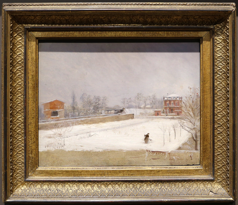 Paysage d'hiver - Giuseppe De Nittis