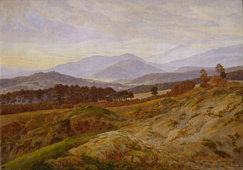 Paysage dans le massif des Géants - Caspar David Friedrich