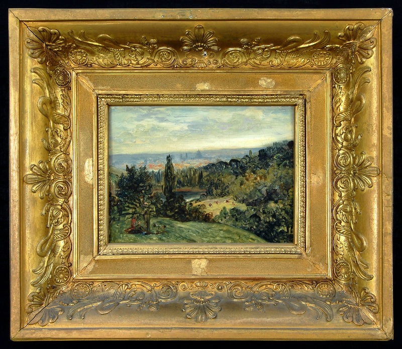 Paysage dans les environs de Paris - Ary Scheffer