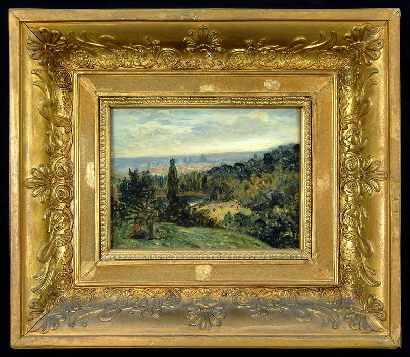 Paysage dans les environs de Paris - Ary Scheffer
