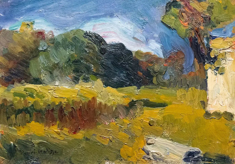 Paysage de Corse - Henri Matisse