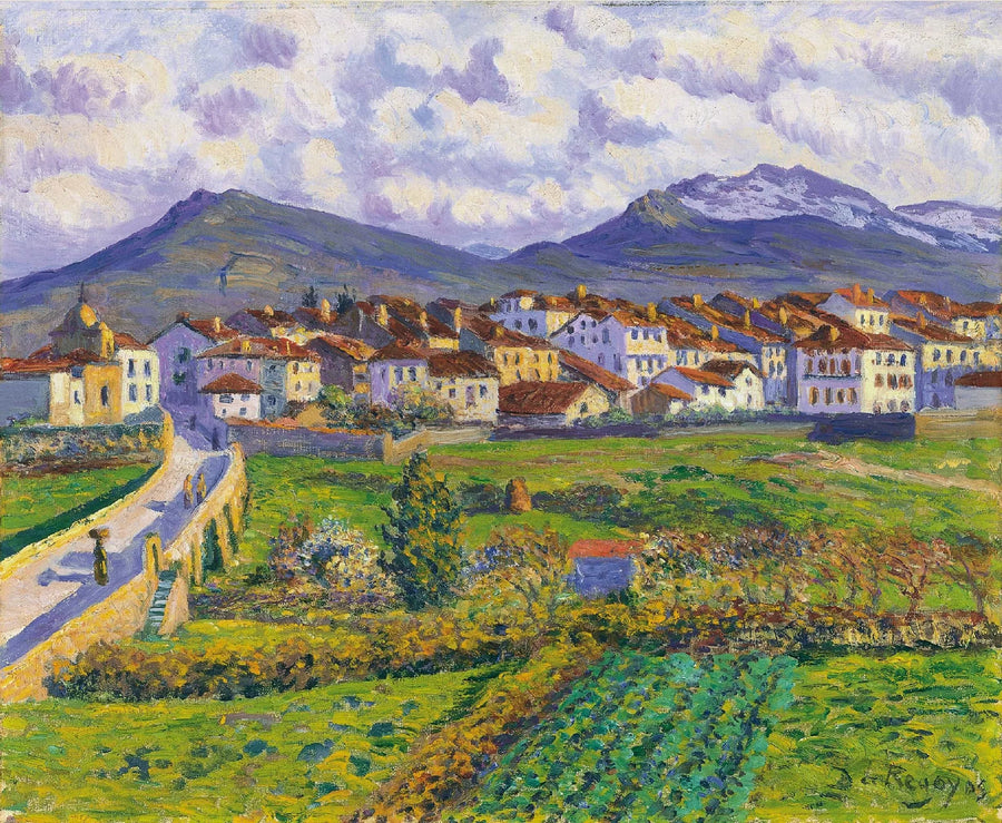 Paysage de Hernani - Darío de Regoyos
