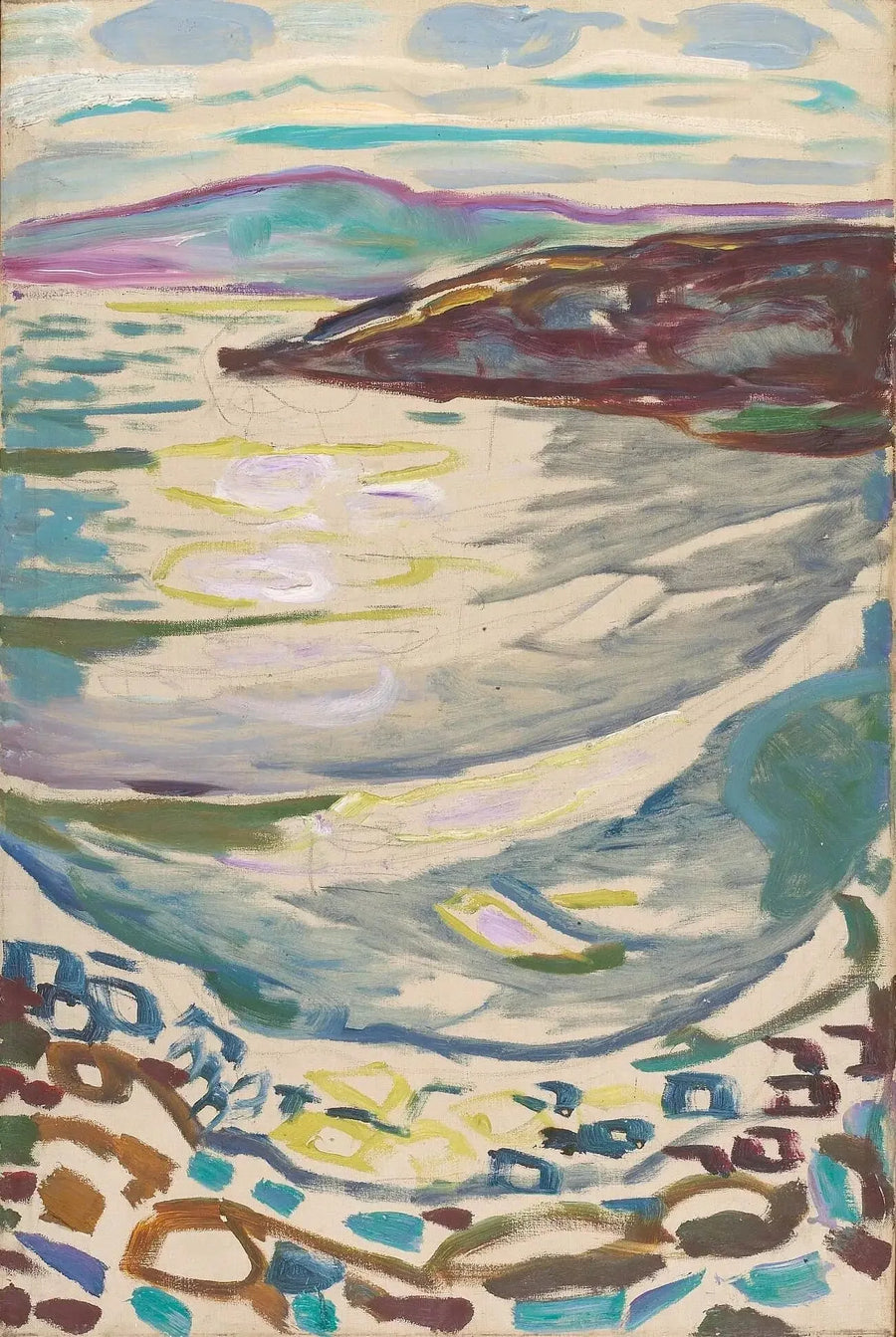 Paysage de Hvitsten - Edvard Munch