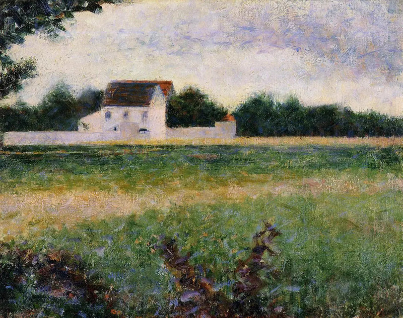 Paysage de l'Île-de-France - Georges Seurat