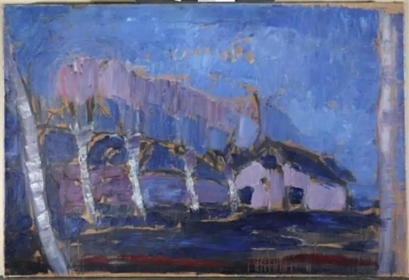 Paysage de nuit II - Piet Mondrian