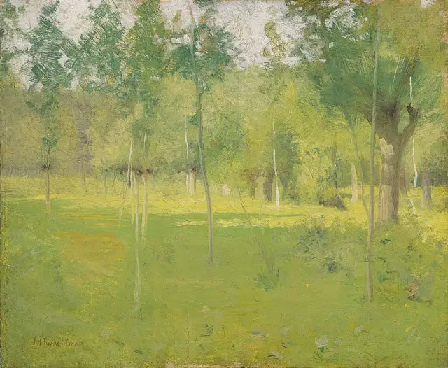 Paysage de printemps - John Henry Twachtman