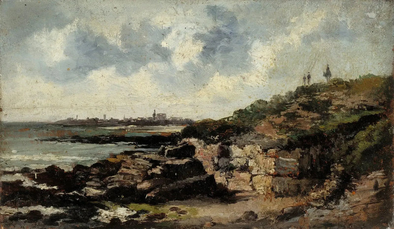 Paysage de rivage, Le Havre - Eugène Boudin