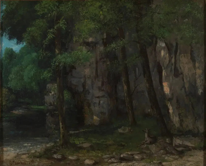 Paysage du Jura - Gustave Courbet