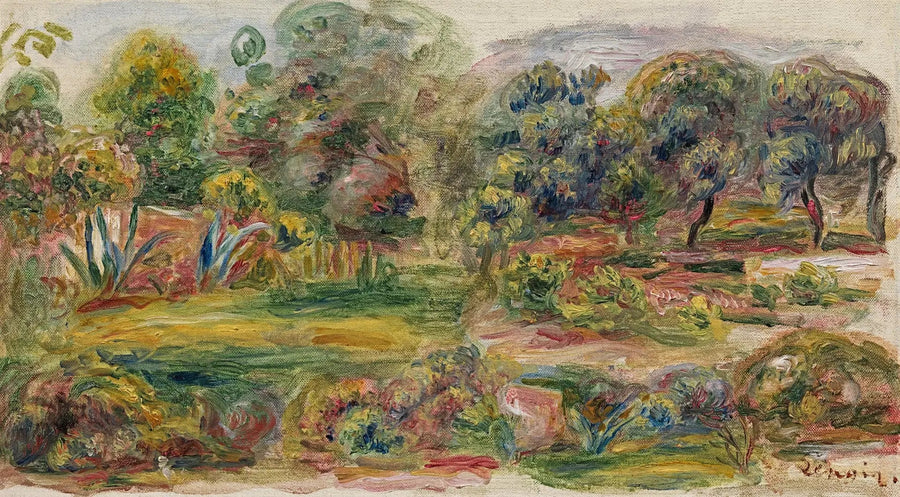 Paysage du Midi - Pierre-Auguste Renoir